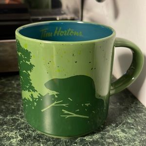 Tim Hortons #17 2017 Limited Edition Green Beaver mug cup